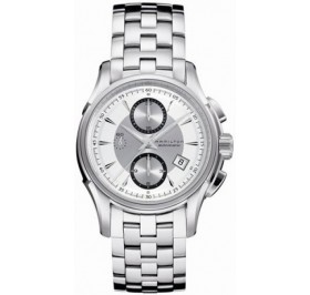 Hamilton Jazzmaster Auto Chrono silber