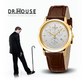 Dr. House by Kronsegler Chronograph Lady Gold